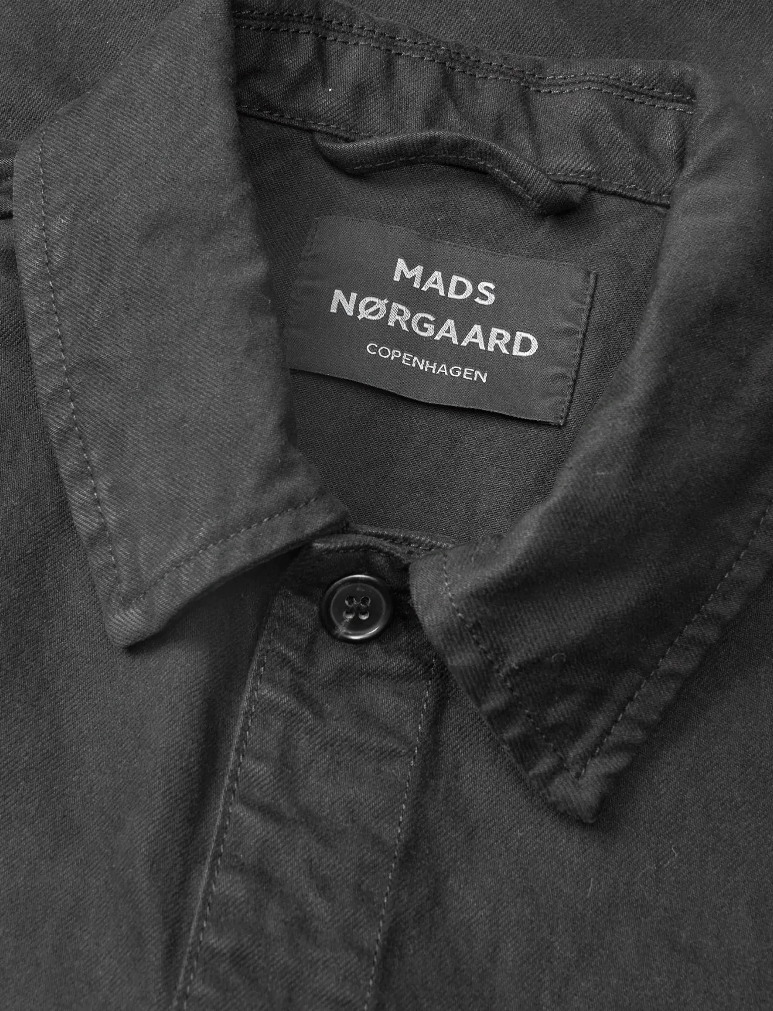 Mads Nørgaard - Sunrise Twill Miles Jacket - frühlingsjacken - black - 3