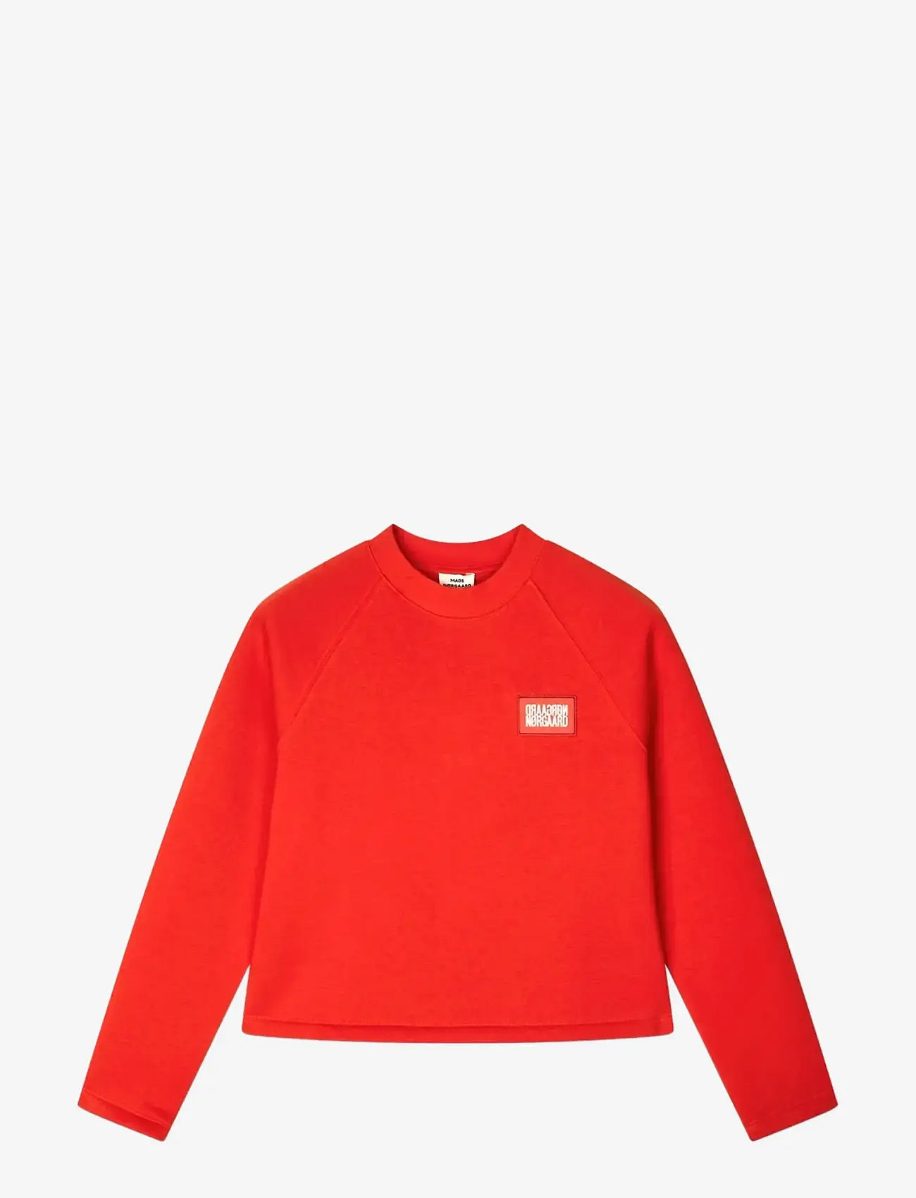 Mads Nørgaard - Standard Alia Sweatshirt - dressipluusid - fiery red - 1