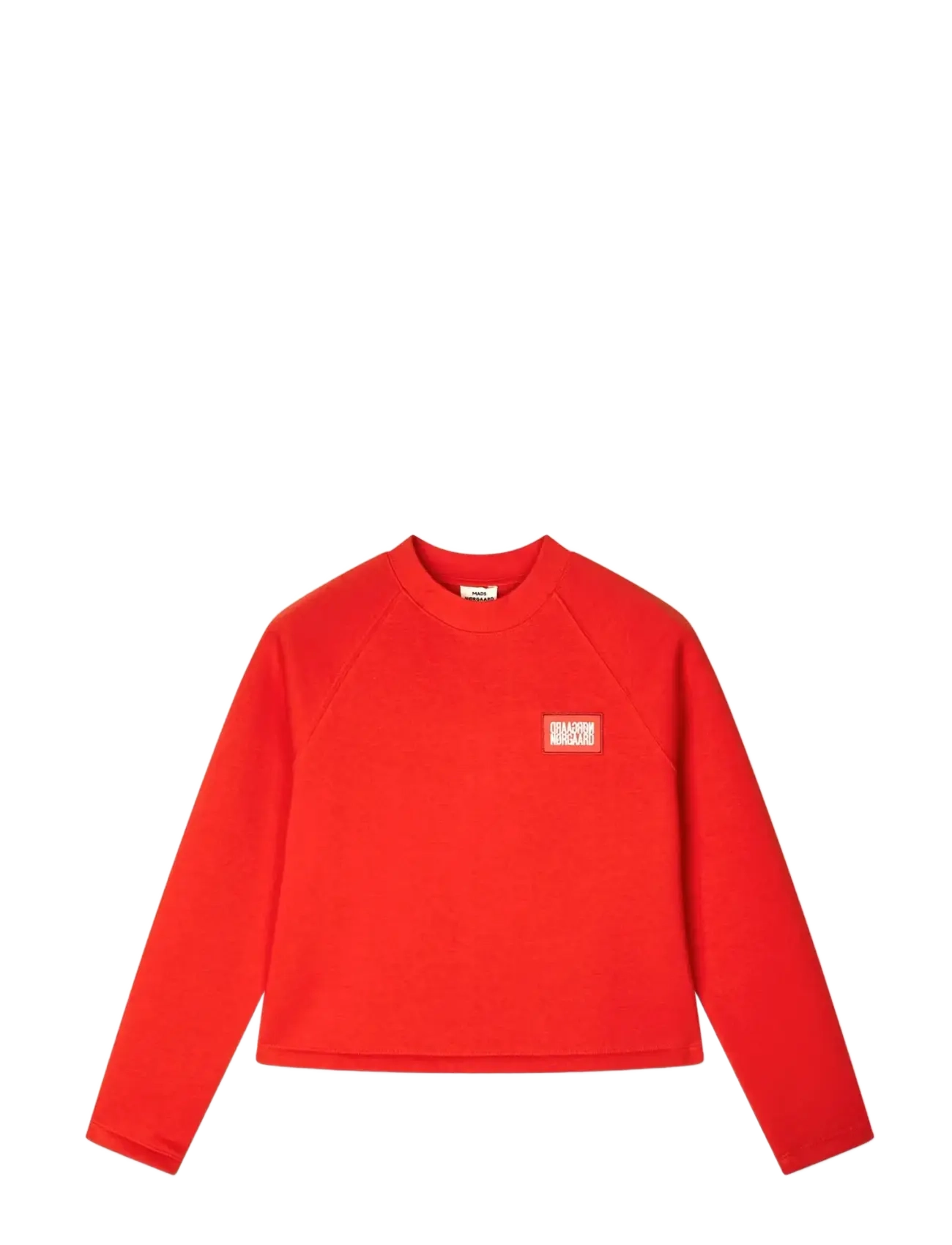 Mads Nørgaard Standard Alia Sweatshirt - Mads Nørgaard - FIERY RED / red