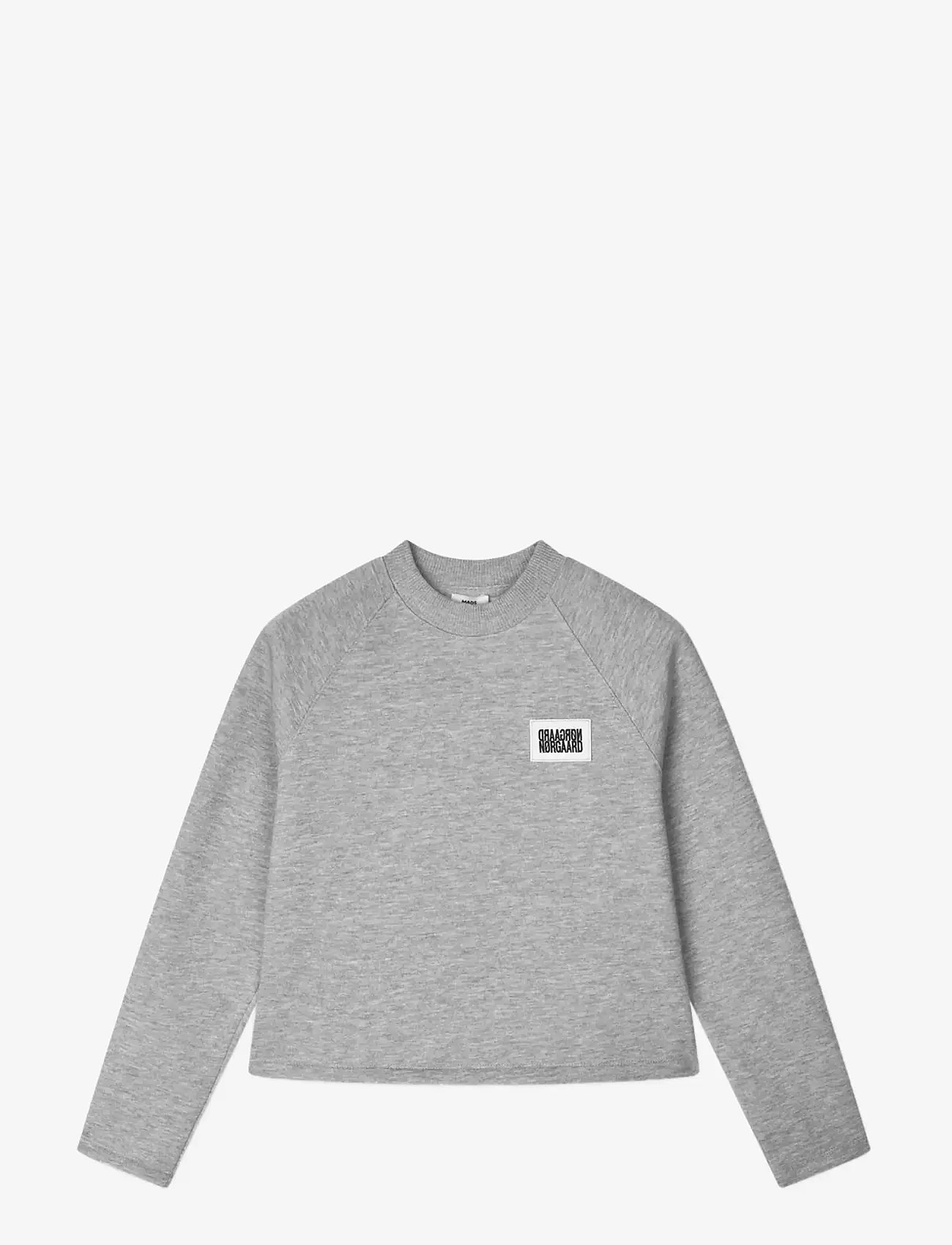 Mads Nørgaard - Standard Alia Sweatshirt - dressipluusid - grey melange - 0