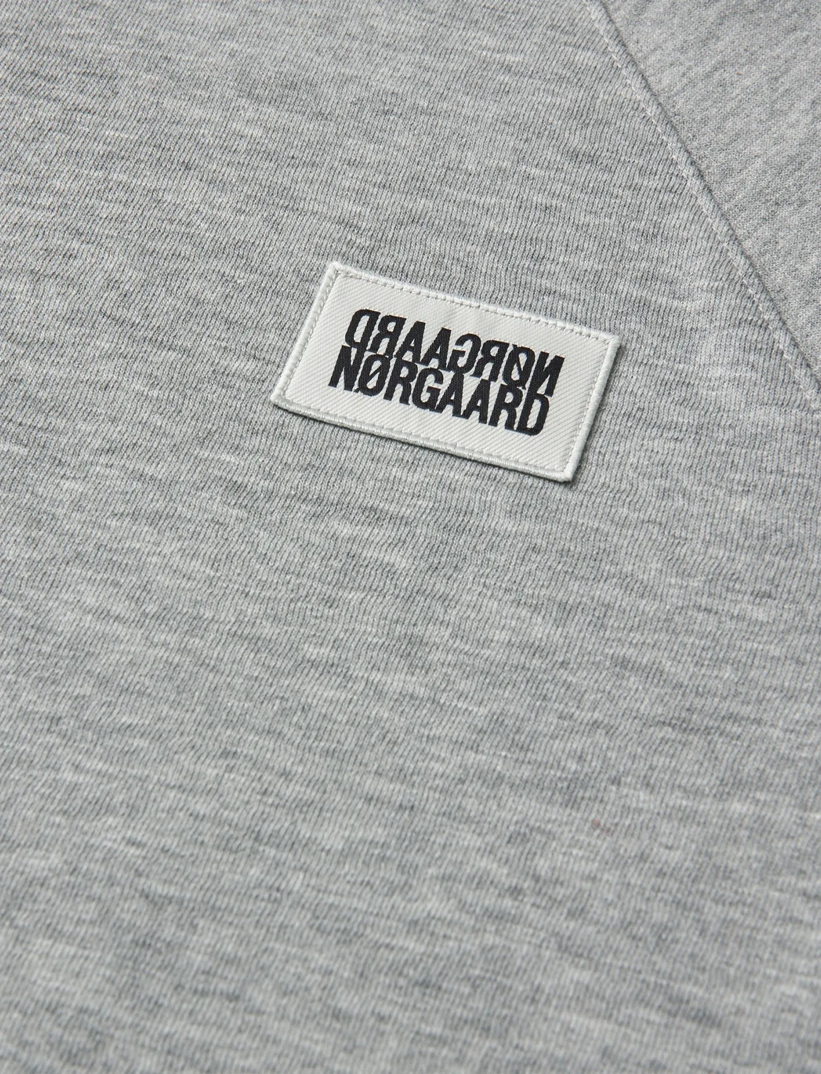 Mads Nørgaard - Standard Alia Sweatshirt - sweatshirts - grey melange - 2