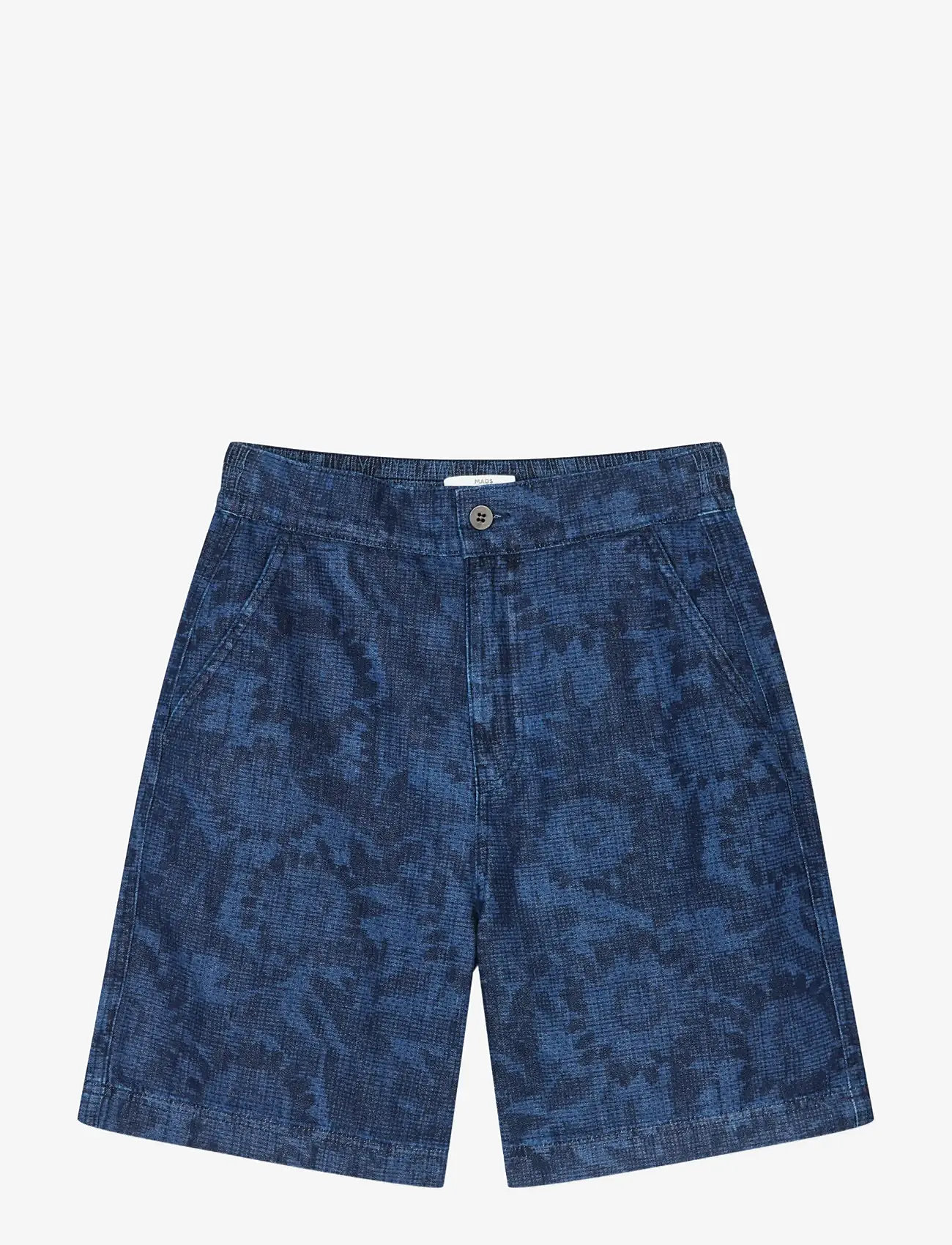 Mads Nørgaard - Lazor Denim Sui Short - casual shorts - sunflower aop - 1
