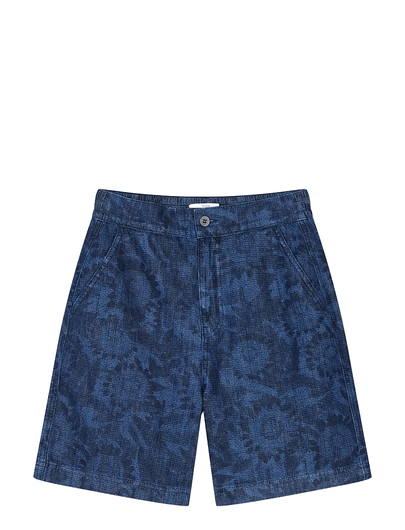 Mads Nørgaard - Lazor Denim Sui Short - casual shorts - sunflower aop - 1