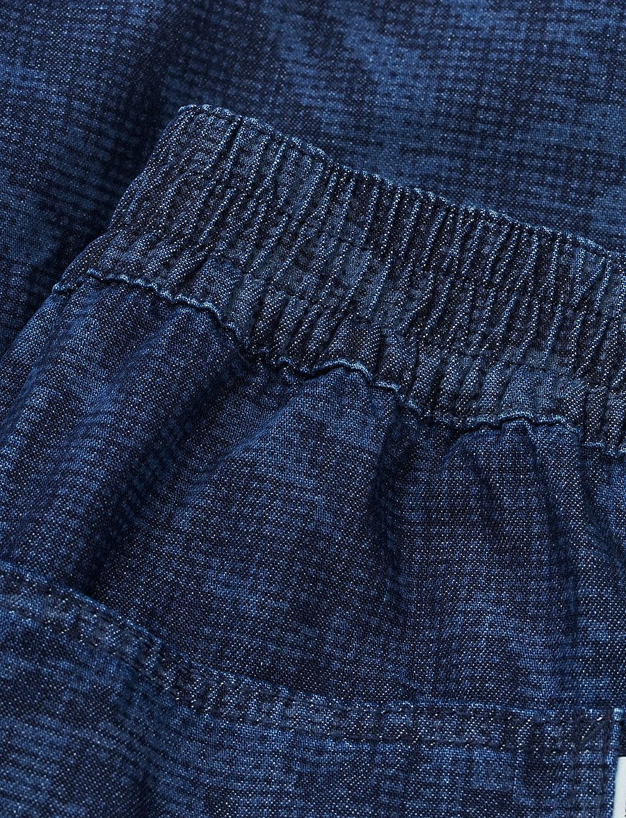Mads Nørgaard - Lazor Denim Sui Short - freizeitshorts - sunflower aop - 3