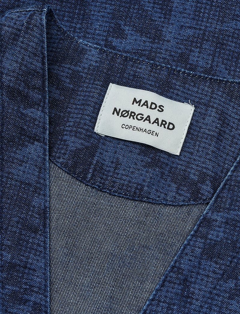 Mads Nørgaard - Lazor Denim Sanne Dress - hemdkleider - sunflower aop - 3