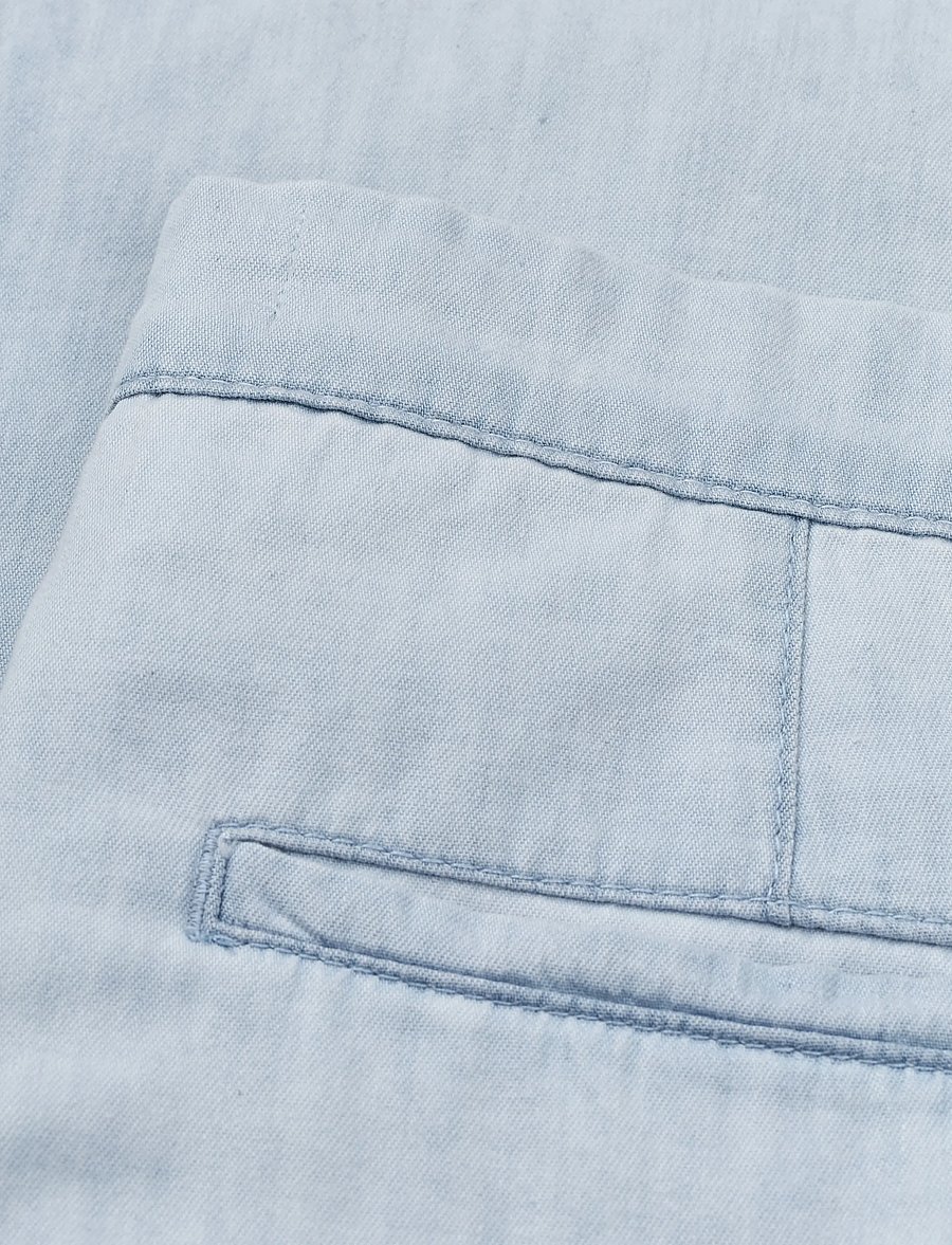 Mads Nørgaard - Air Denim Anni Pants - culotte püksid - sunbleached blue - 3