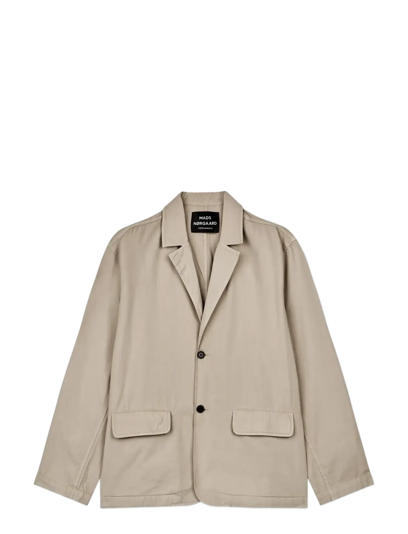 Mads Nørgaard Dyed Weave Felix Blazer - New arrivals - PLAZA TAUPE / beige