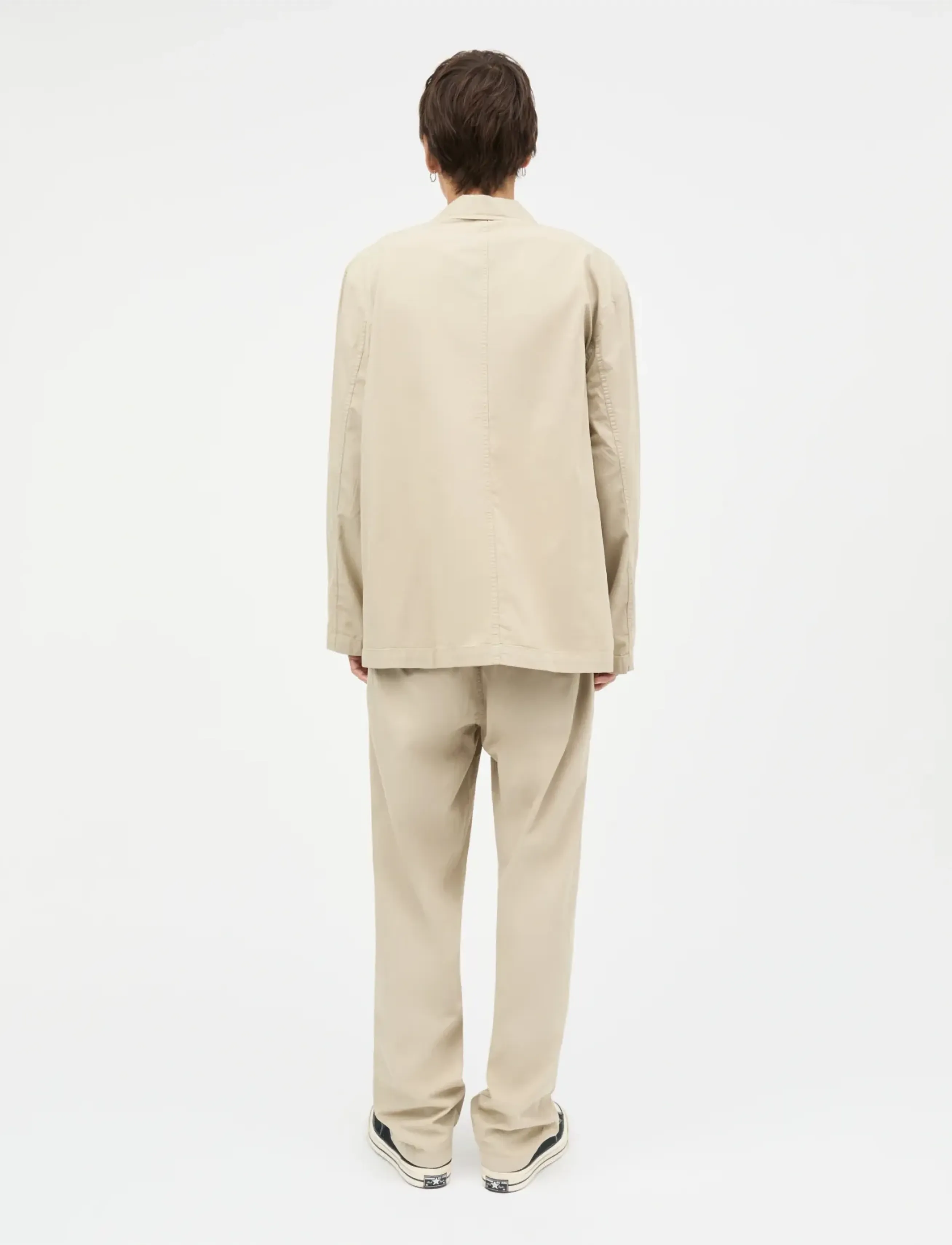 Mads Nørgaard - Dyed Weave Jay Work Pants - cargo pants - plaza taupe - 2
