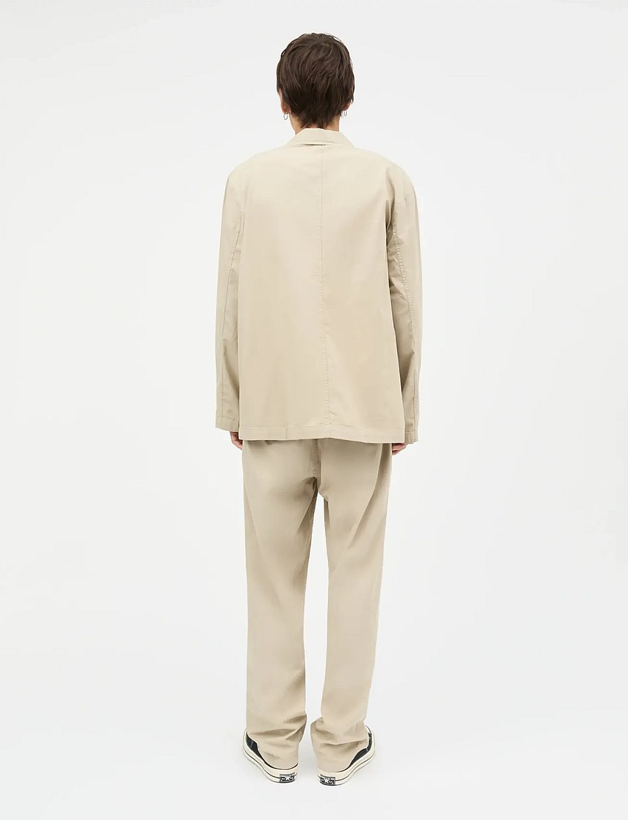 Mads Nørgaard - Dyed Weave Jay Work Pants - cargobukser - plaza taupe - 2