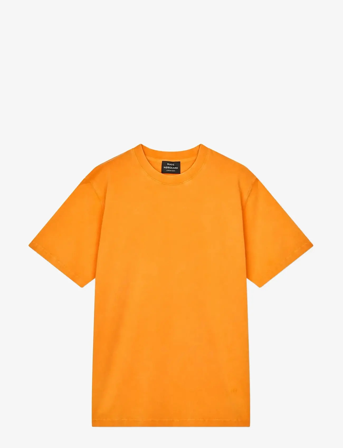 Mads Nørgaard - Combed Jersey Dye Thorbjørn Tee - lühikeste varrukatega t-särgid - zinnia - 1