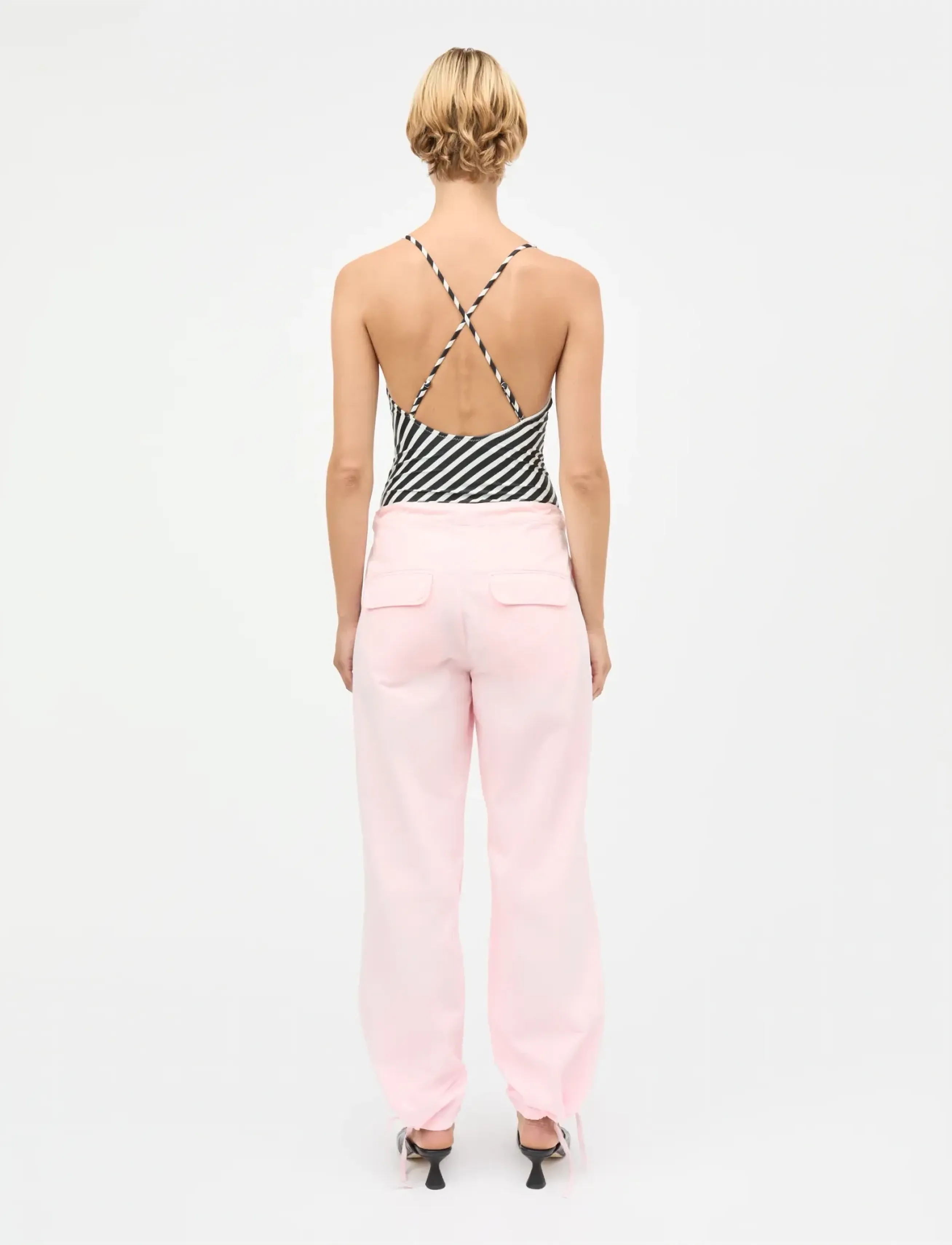 Dyed Weave Carmen Pants 2