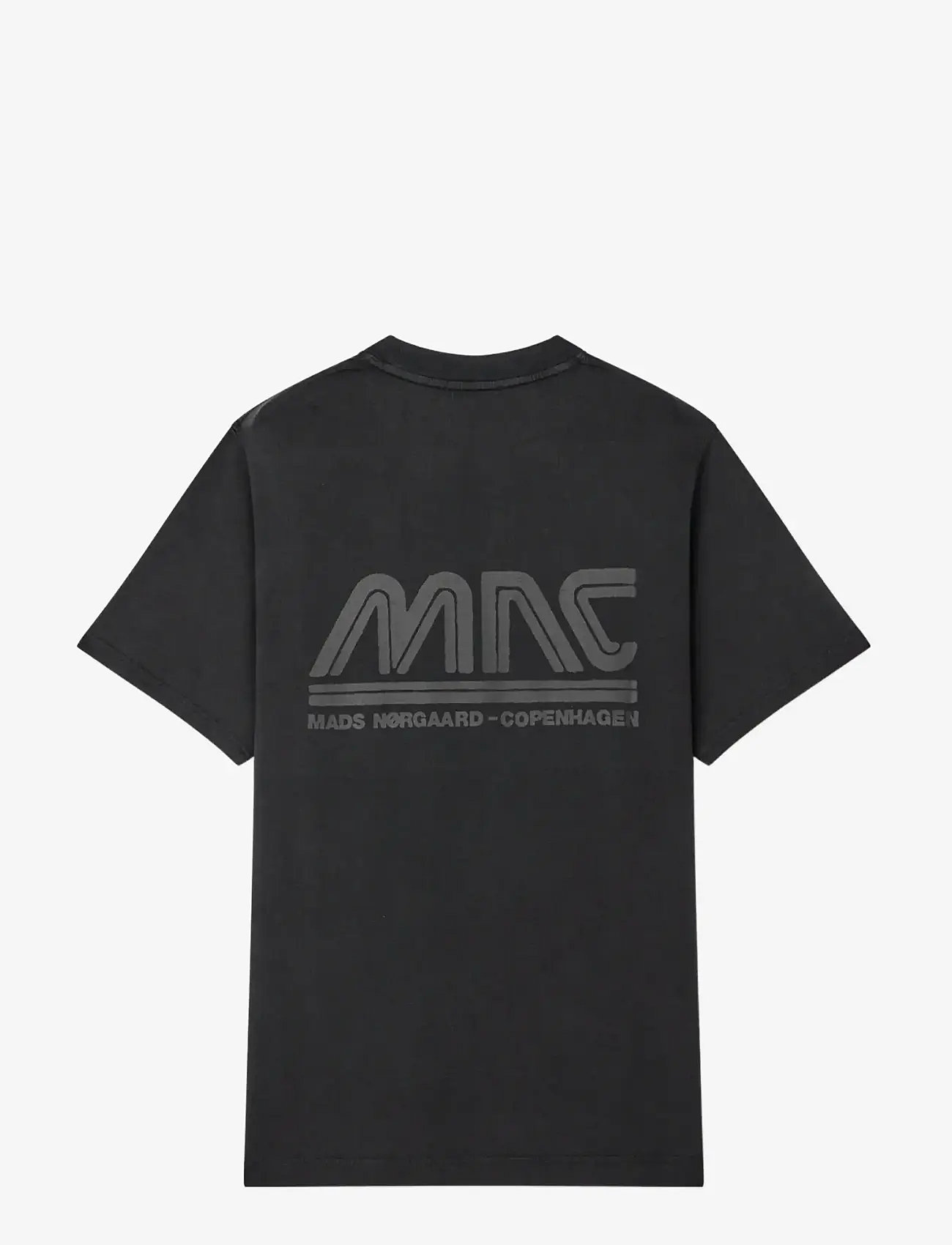 Mads Nørgaard - Cotton Jersey Frode MNC Tee - kortærmede t-shirts - black - 2