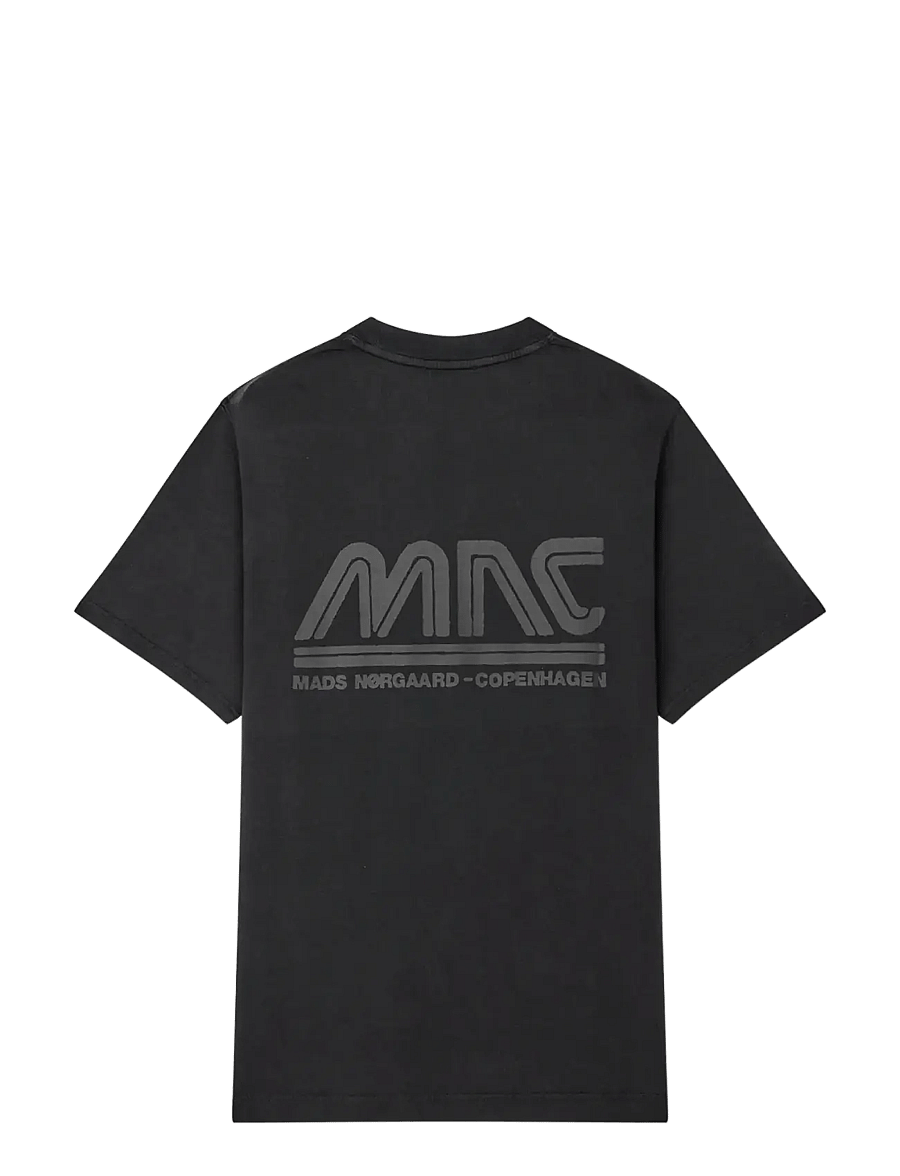 Mads Nørgaard - Cotton Jersey Frode MNC Tee - lühikeste varrukatega t-särgid - black - 2