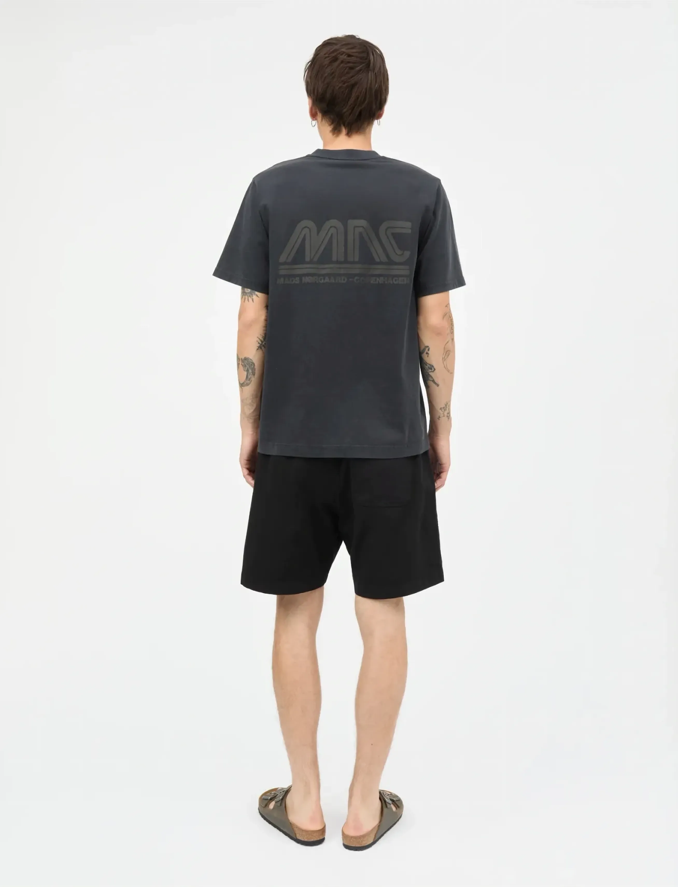 Mads Nørgaard - Cotton Jersey Frode MNC Tee - lühikeste varrukatega t-särgid - black - 3