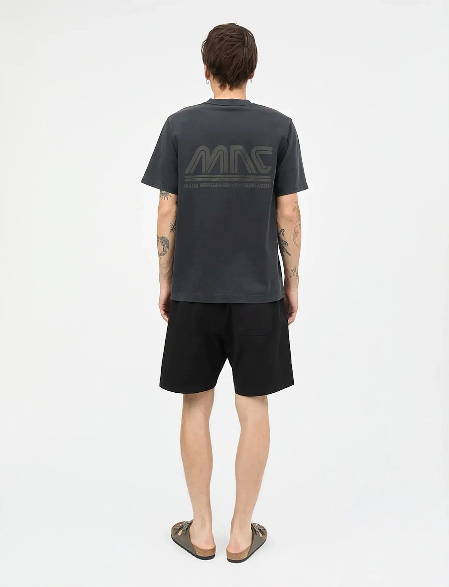 Mads Nørgaard - Cotton Jersey Frode MNC Tee - lühikeste varrukatega t-särgid - black - 3