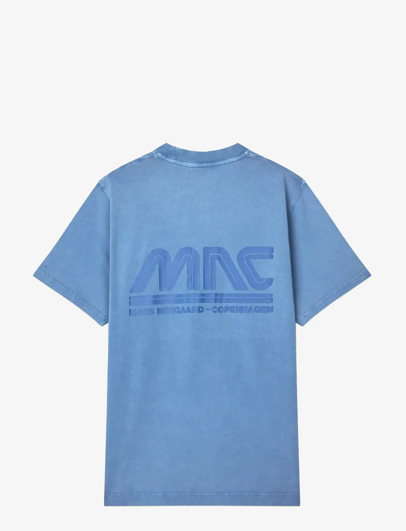 Mads Nørgaard - Cotton Jersey Frode MNC Tee - kortærmede t-shirts - riviera - 2