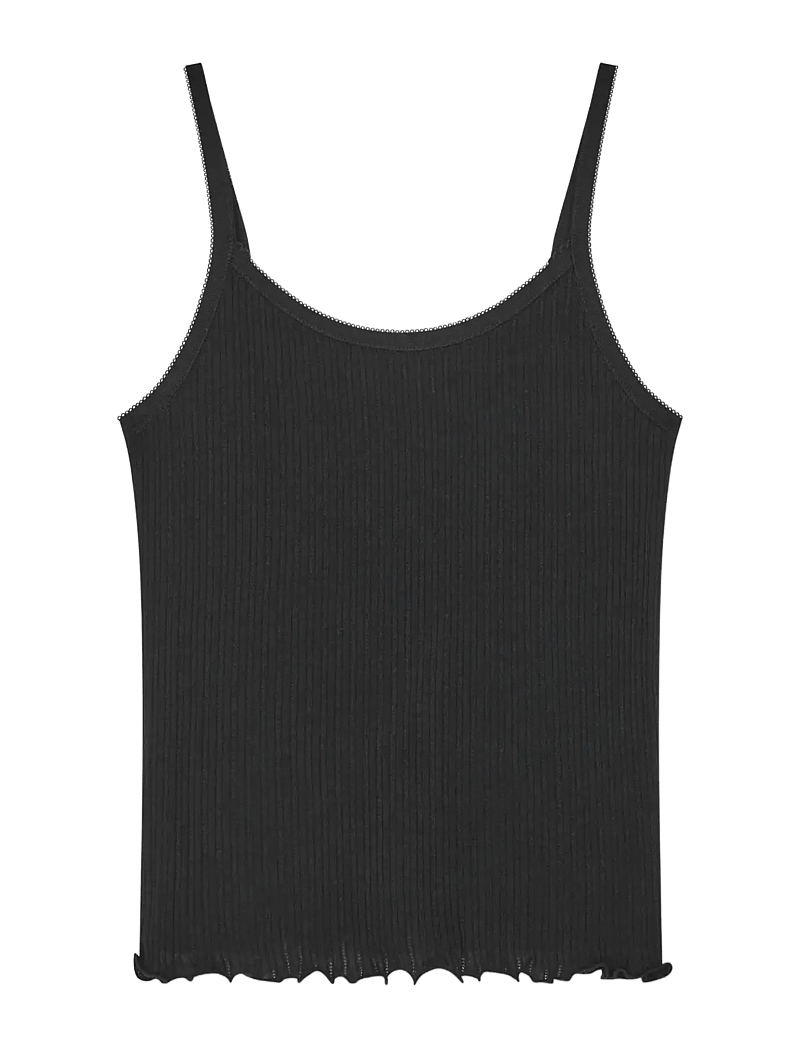 Mads Nørgaard - Pointella Trilla Top - tanktops - black - 1