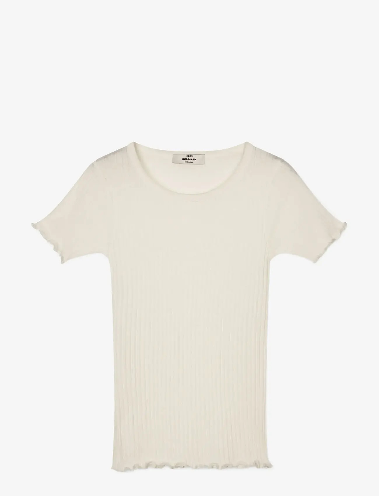 Mads Nørgaard - Pointella Trixy Tee - t-shirts - vanilla ice - 0