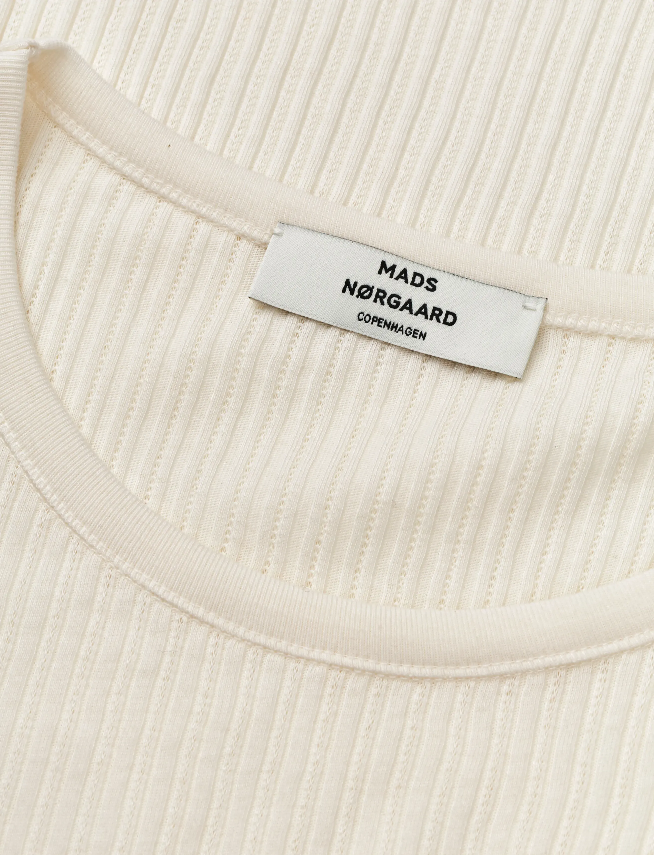 Mads Nørgaard - Pointella Trixy Tee - t-shirts - vanilla ice - 1
