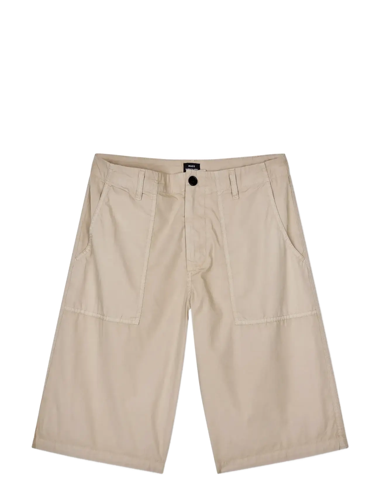 MADS NØRGAARD Dyed Weave Jay Work Shorts Beige - 32 - Herren