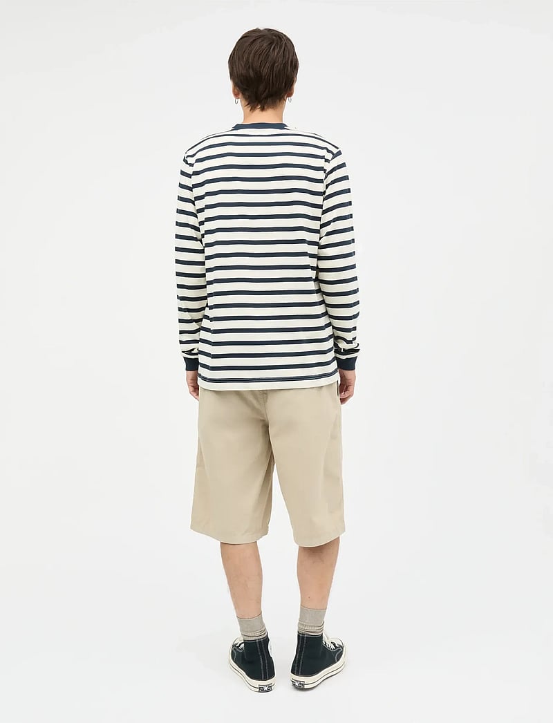 Mads Nørgaard - Dyed Weave Jay Work Shorts - casual shorts - plaza taupe - 2