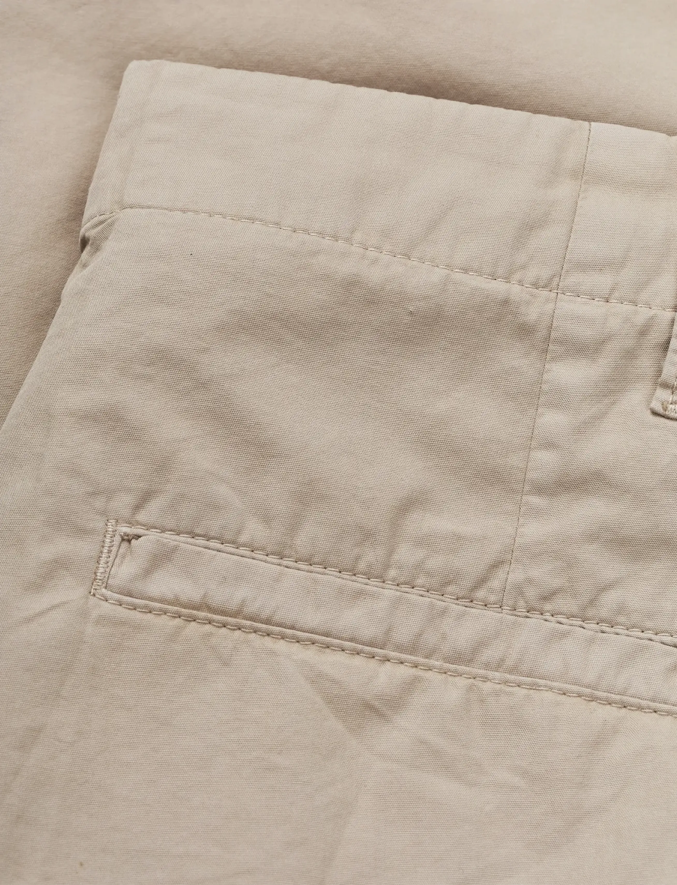 Mads Nørgaard - Dyed Weave Jay Work Shorts - casual shorts - plaza taupe - 3