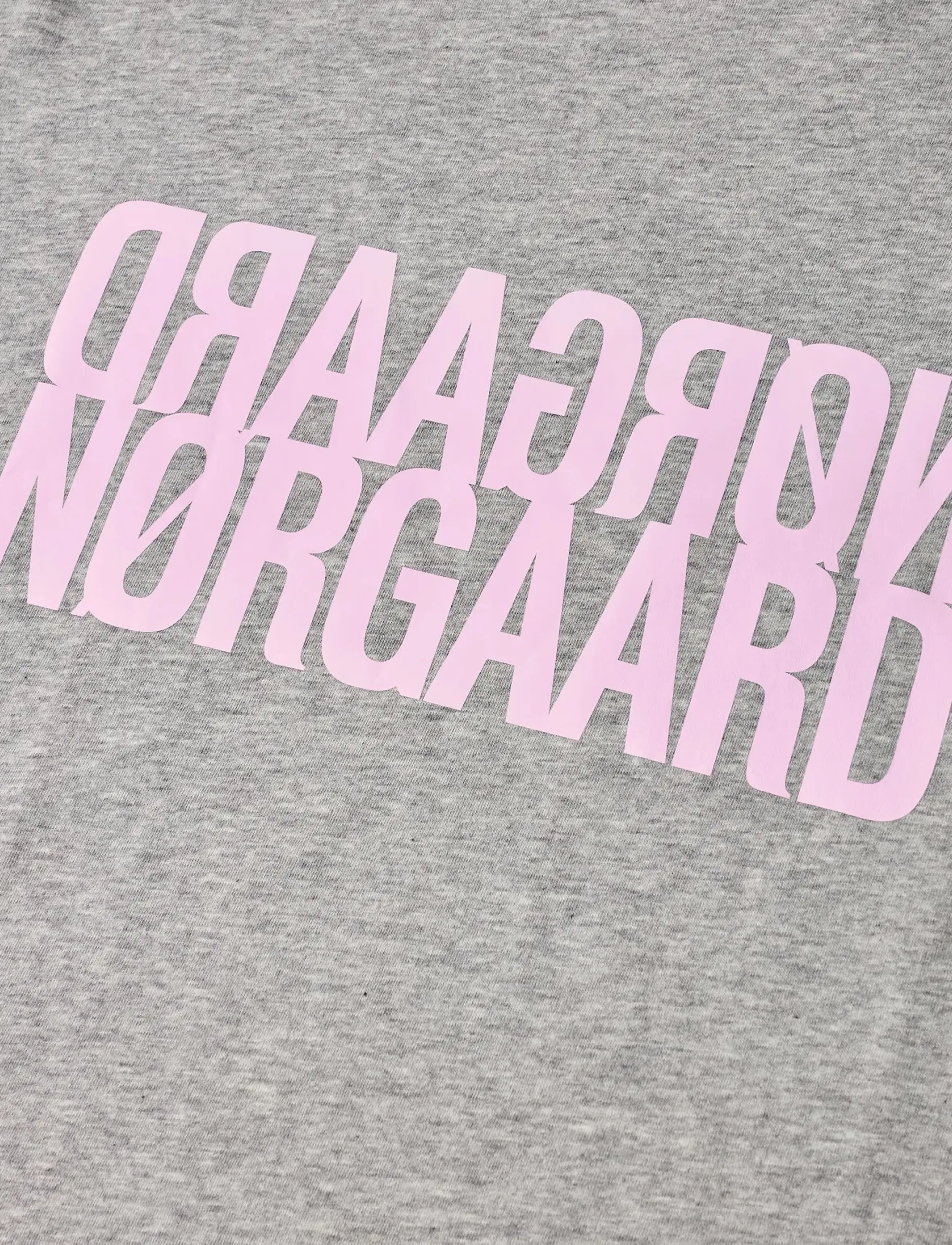 Mads Nørgaard - Single Cotton Trenda P Tee - t-shirty & zopy - light grey melange - 1