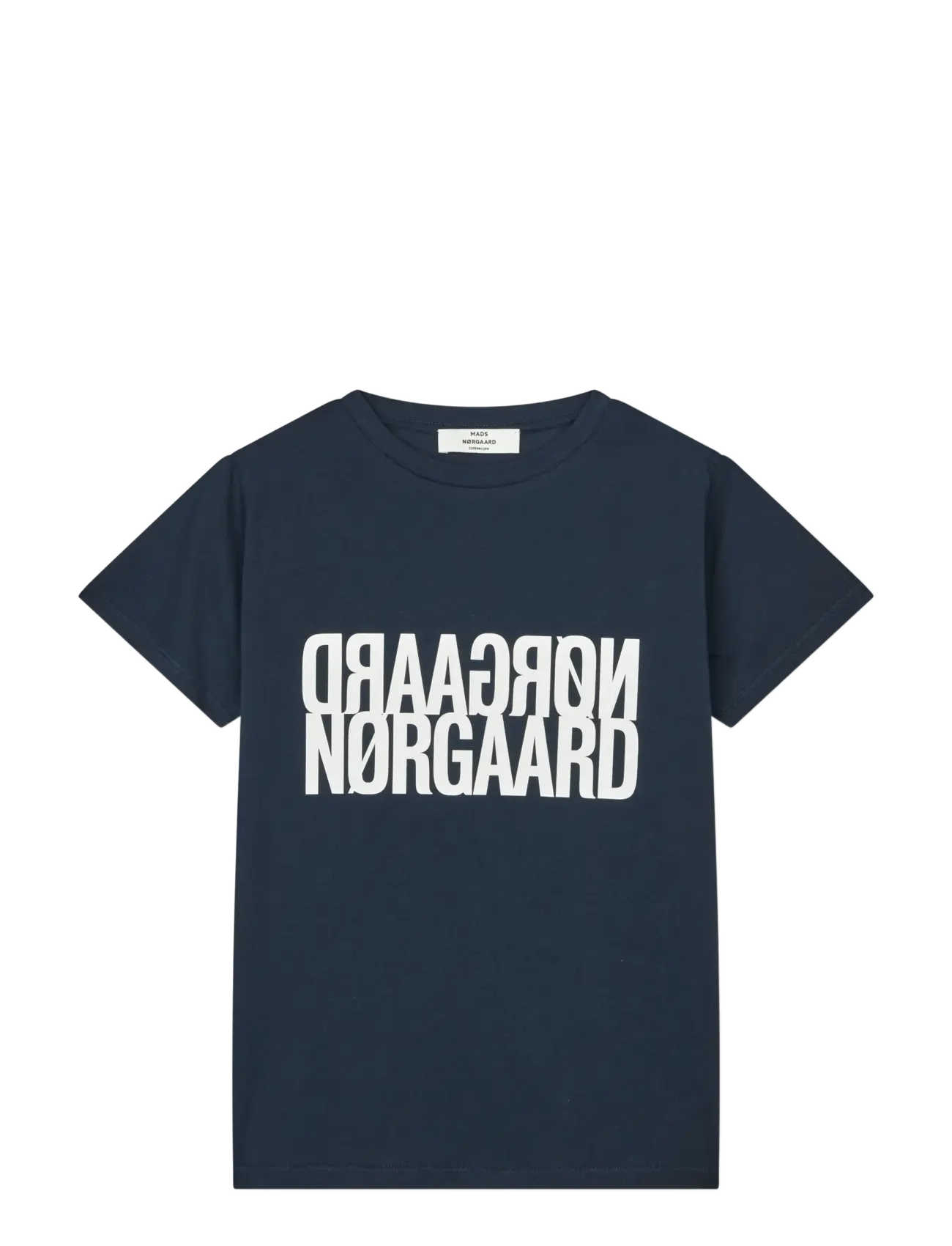 Mads Nørgaard Single Cotton Trenda P Tee - T-Shirts & Tops - SKY CAPTAIN / navy