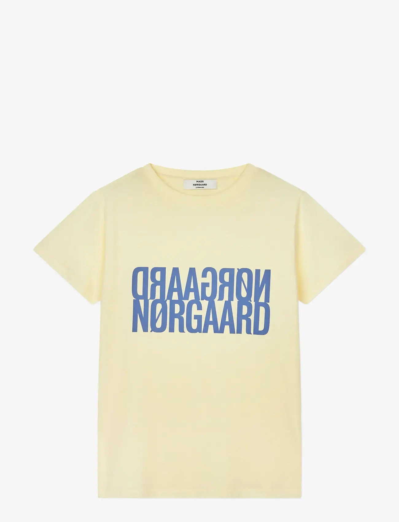 Mads Nørgaard - Single Cotton Trenda P Tee - t-särgid - almond oil - 0