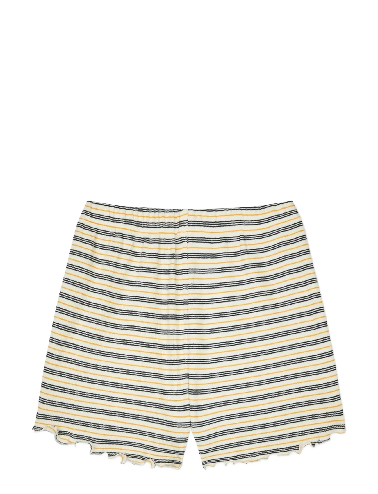 Mads Nørgaard - 2x2 Cotton Stripe Prixa - lühikesed vabaajapüksid - vanilla ice/sky captain/zinnia - 1