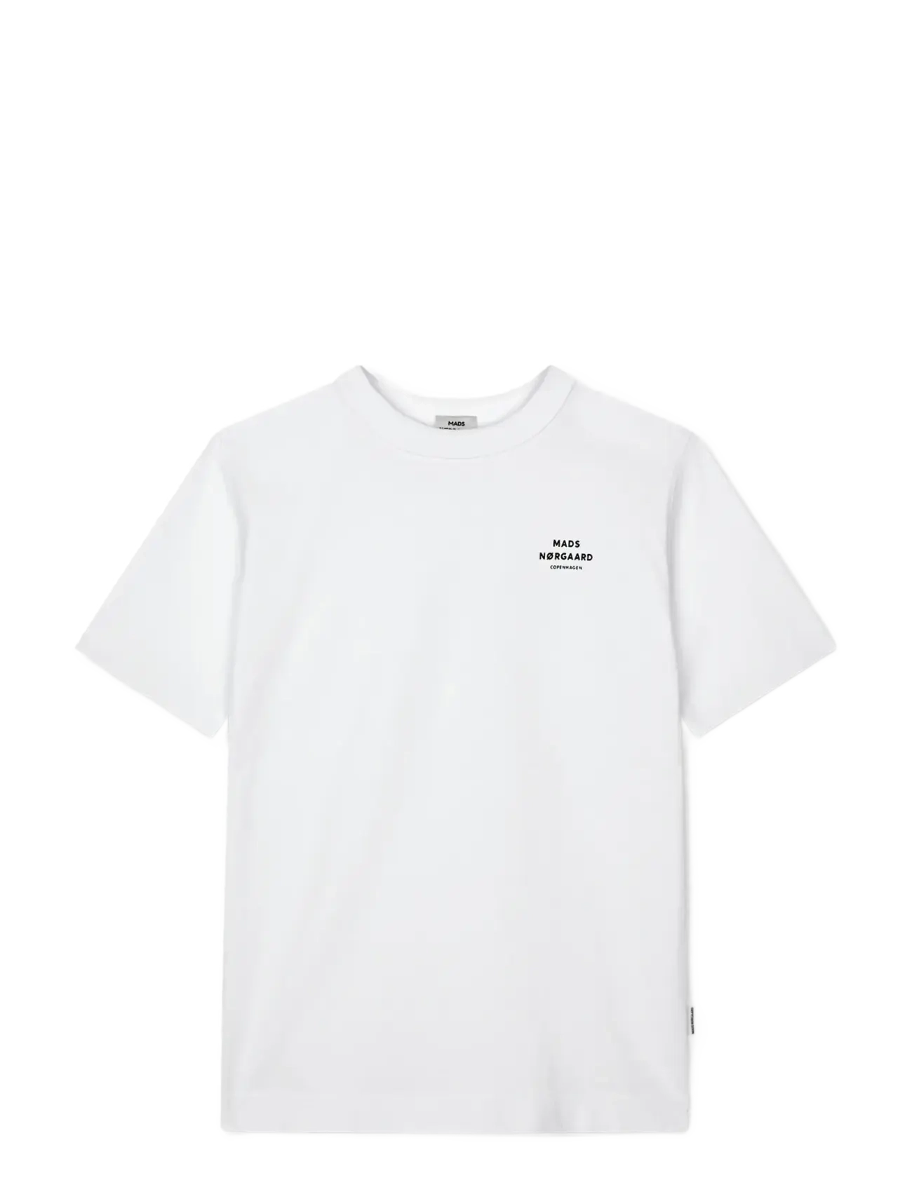 Mads Nørgaard Cotton Jersey Theo Tee - Kids 2-8 years - WHITE / white