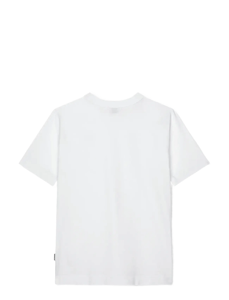Mads Nørgaard - Cotton Jersey Theo Tee - kortærmede t-shirts - white - 1