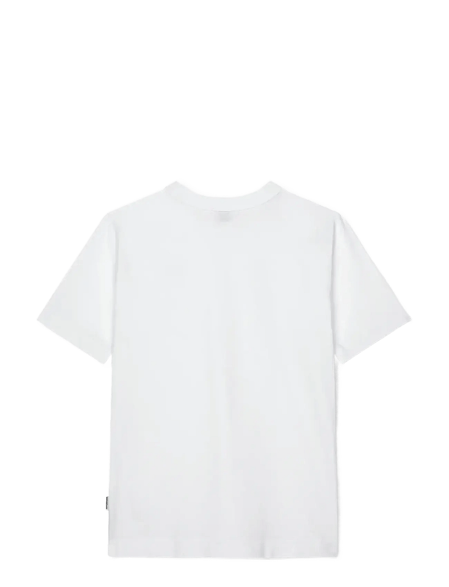 Mads Nørgaard - Cotton Jersey Theo Tee - kurzärmelige - white - 1