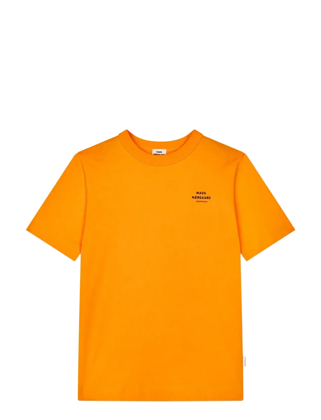 MADS NØRGAARD Baumwolle Jersey Theo Tee Orange - 128 - Kinder