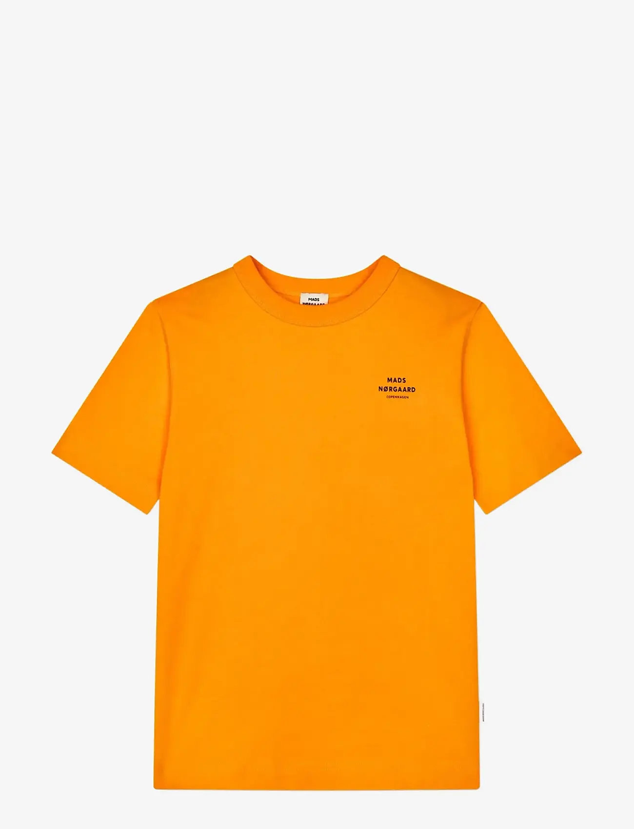 Mads Nørgaard - Cotton Jersey Theo Tee - kortærmede t-shirts - zinnia - 0