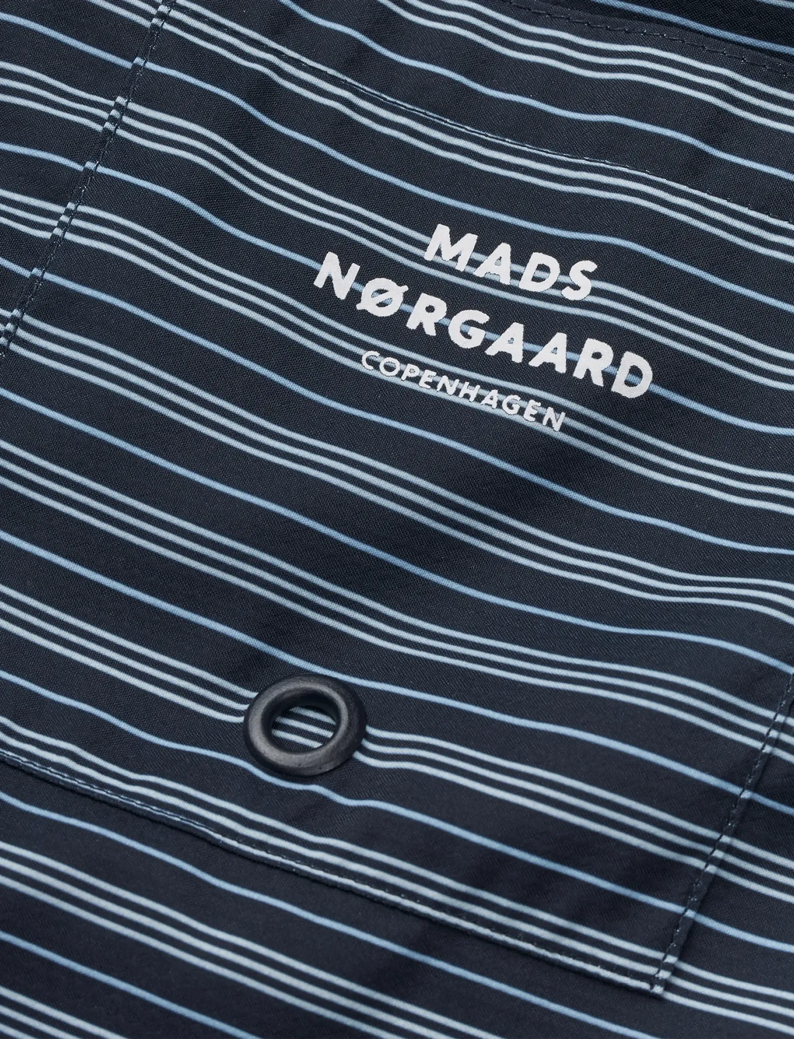 Mads Nørgaard - Sea Sandrino Shorts ST - casual shorts - sky captain/vanilla ice/cashme - 2