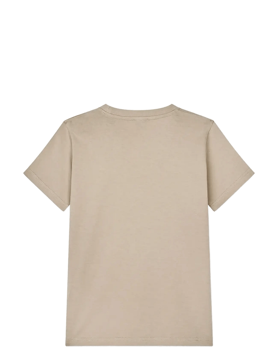 Mads Nørgaard - Printed Tee Thorlino Logo Tee - t-krekli ar īsām piedurknēm - plaza taupe - 1