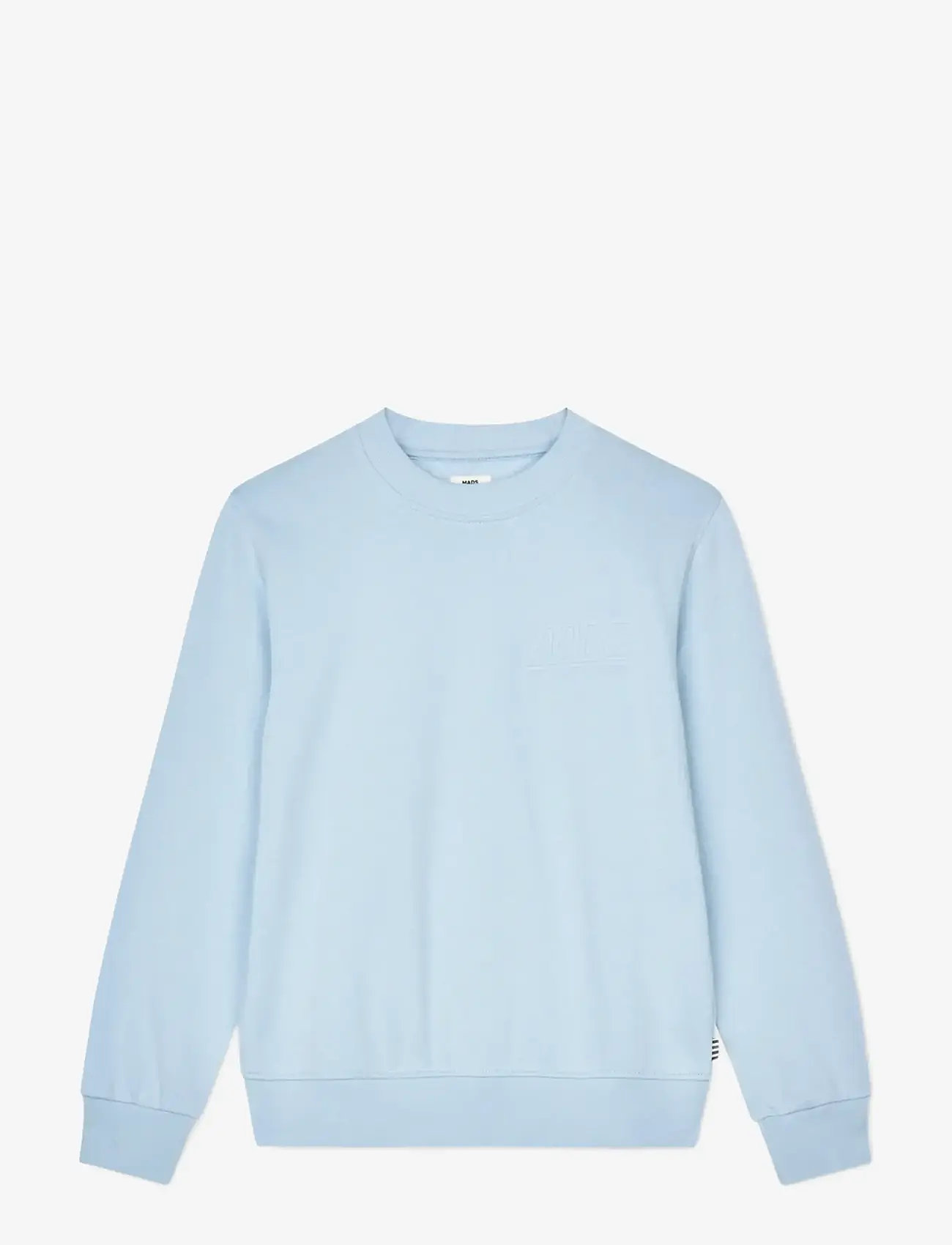 Mads Nørgaard - Light Original Sweat Solo Sweatshirt - sweatshirts - cashmere blue - 0