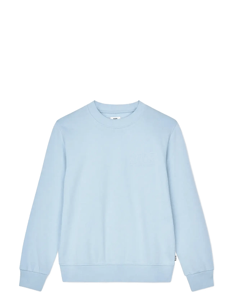 Mads Nørgaard - Light Original Sweat Solo Sweatshirt - sweatshirts - cashmere blue - 0