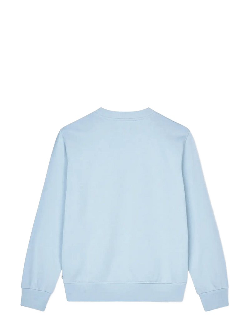 Mads Nørgaard - Light Original Sweat Solo Sweatshirt - sweatshirts - cashmere blue - 1