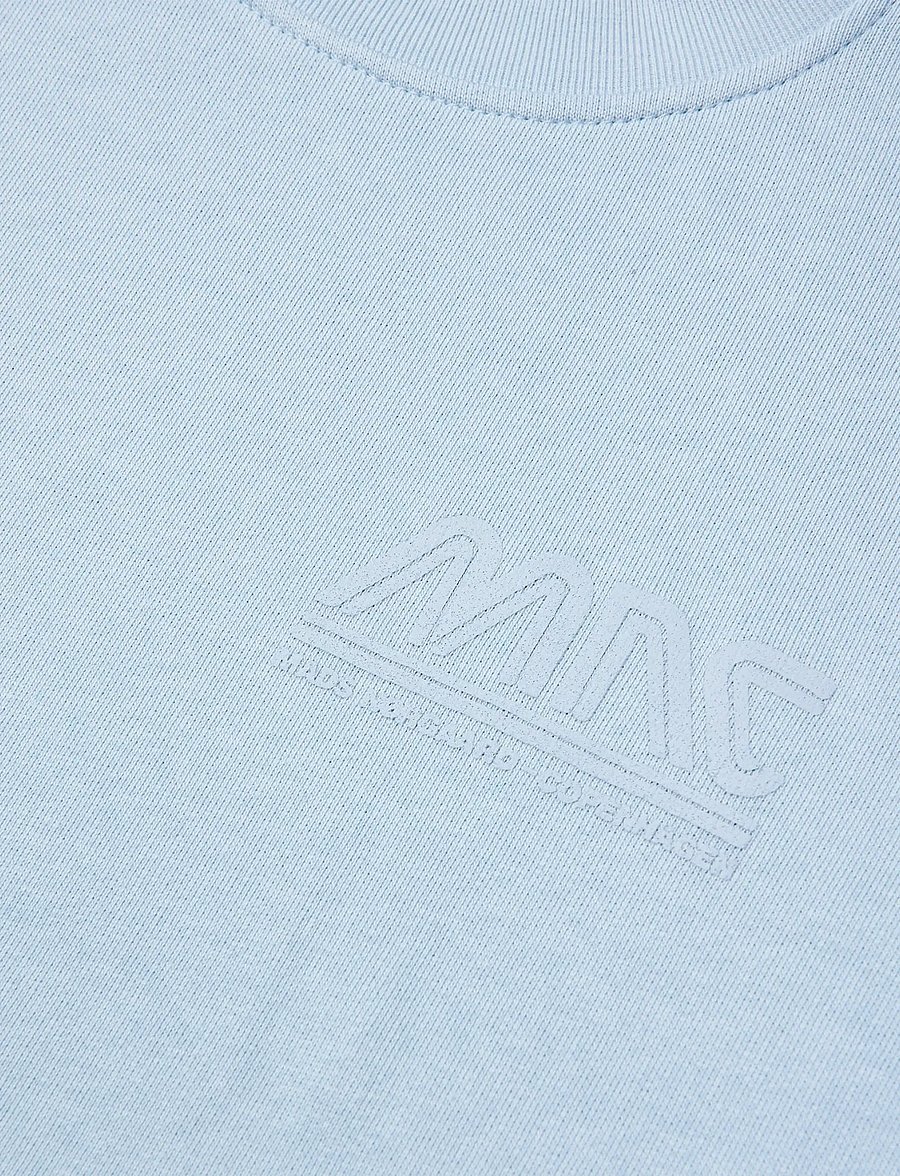 Mads Nørgaard - Light Original Sweat Solo Sweatshirt - sweatshirts - cashmere blue - 2