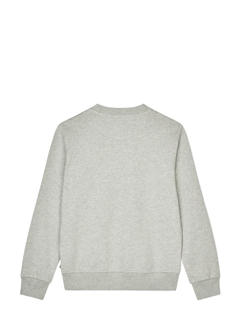 Mads Nørgaard - Light Original Sweat Solo Sweatshirt - sweatshirts - grey melange - 1