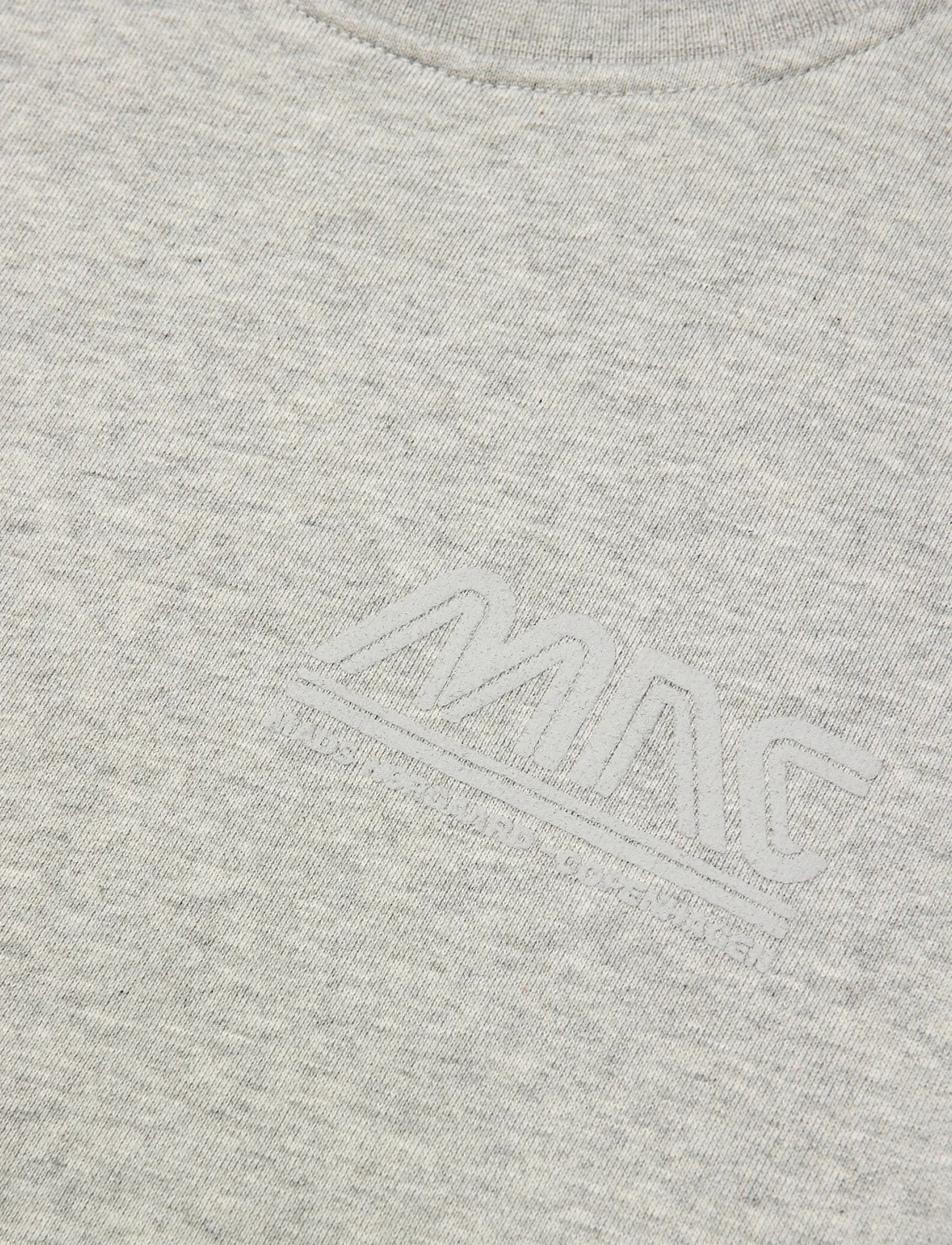 Mads Nørgaard - Light Original Sweat Solo Sweatshirt - sweatshirts - grey melange - 2