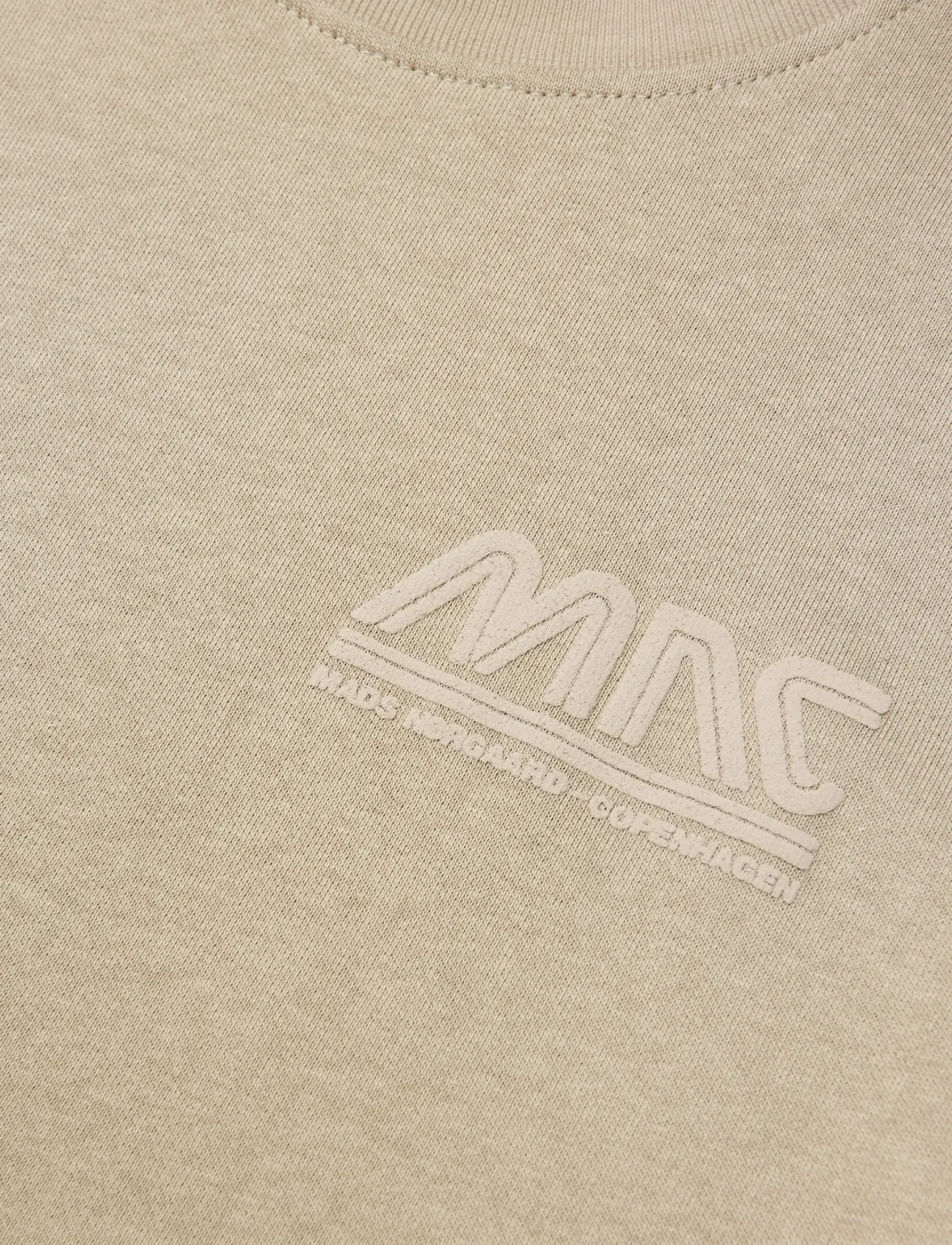 Mads Nørgaard - Light Original Sweat Solo Sweatshirt - sweatshirts - plaza taupe - 2