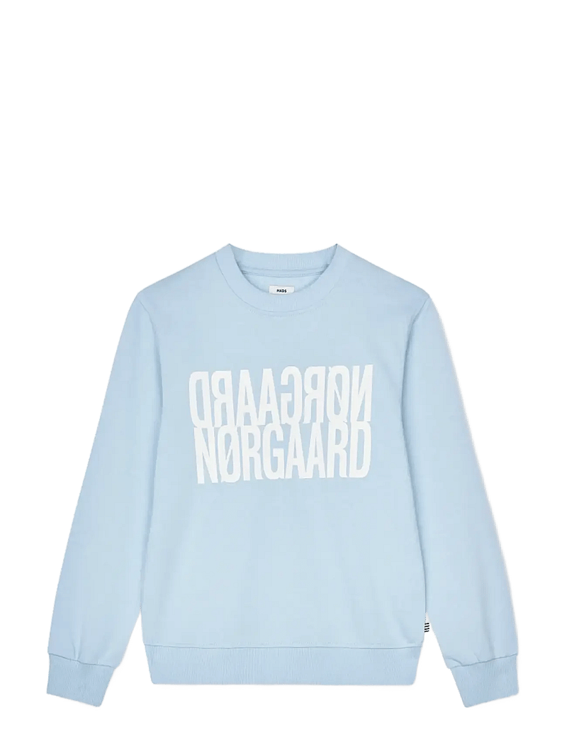 Mads Nørgaard - Light Original Sweat Talinka Sweatshirt - sweatshirts - cashmere blue - 0