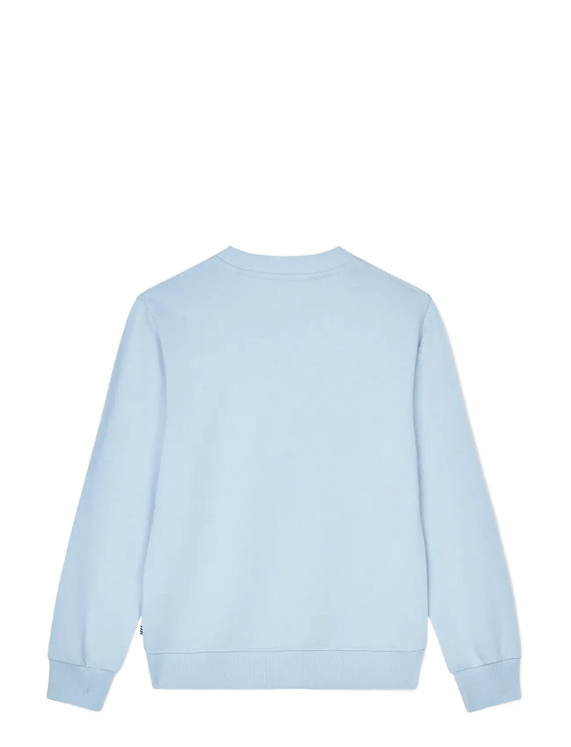 Mads Nørgaard - Light Original Sweat Talinka Sweatshirt - sweatshirts - cashmere blue - 1