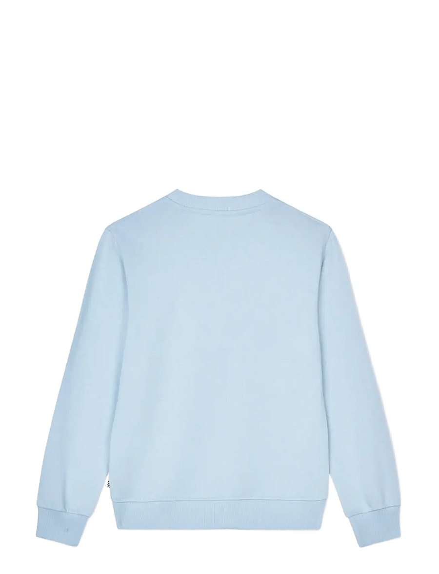 Mads Nørgaard - Light Original Sweat Talinka Sweatshirt - sweatshirts - cashmere blue - 1