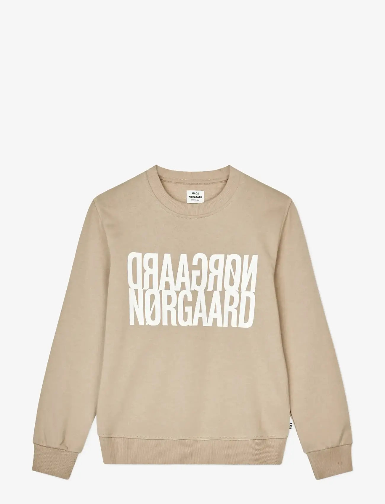Mads Nørgaard - Light Original Sweat Talinka Sweatshirt - sweatshirts - plaza taupe - 0