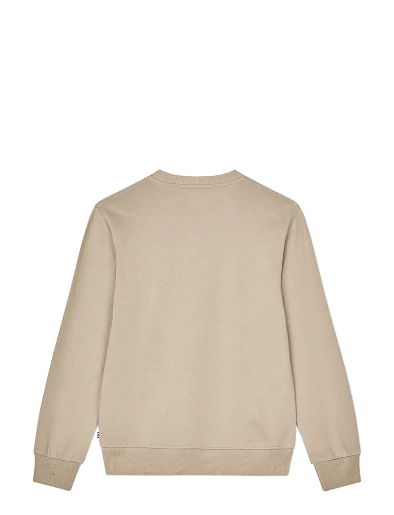 Mads Nørgaard - Light Original Sweat Talinka Sweatshirt - sweatshirts - plaza taupe - 1