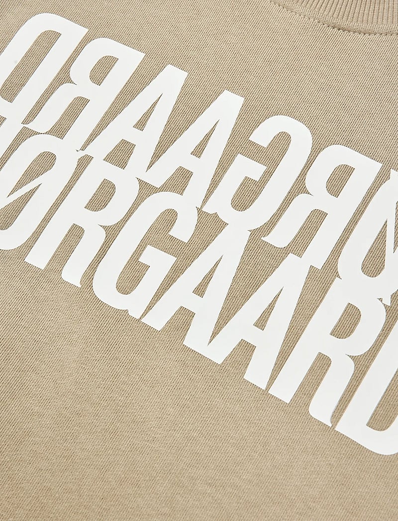 Mads Nørgaard - Light Original Sweat Talinka Sweatshirt - sweatshirts - plaza taupe - 2